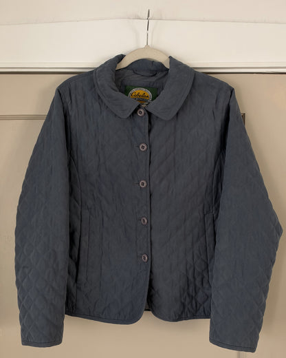 Dusty Blue Quilted Jacket