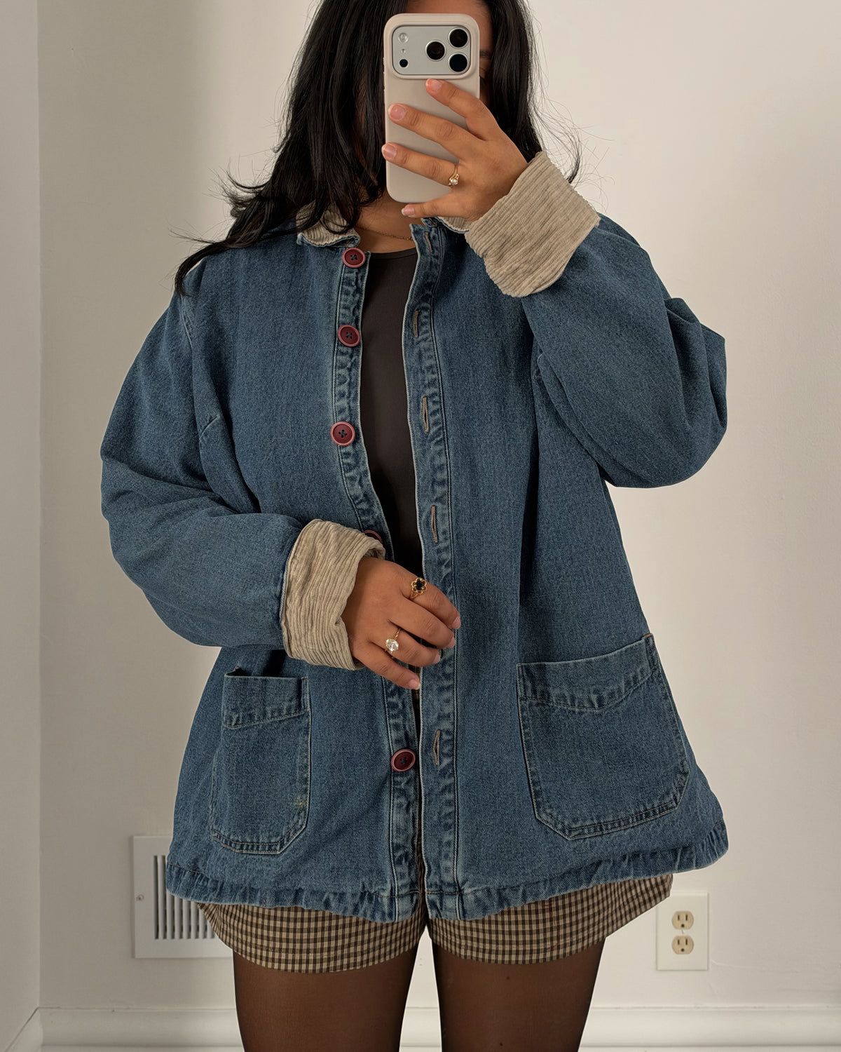 2005 Denim Chore Coat *flaw