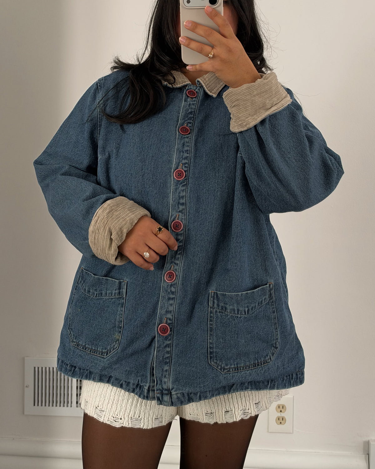 2005 Denim Chore Coat *flaw