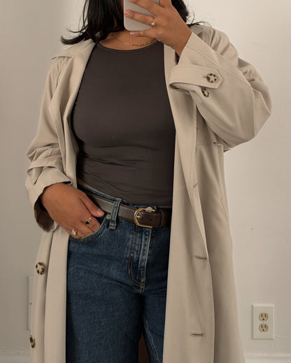 90’s Anne Klein Trench