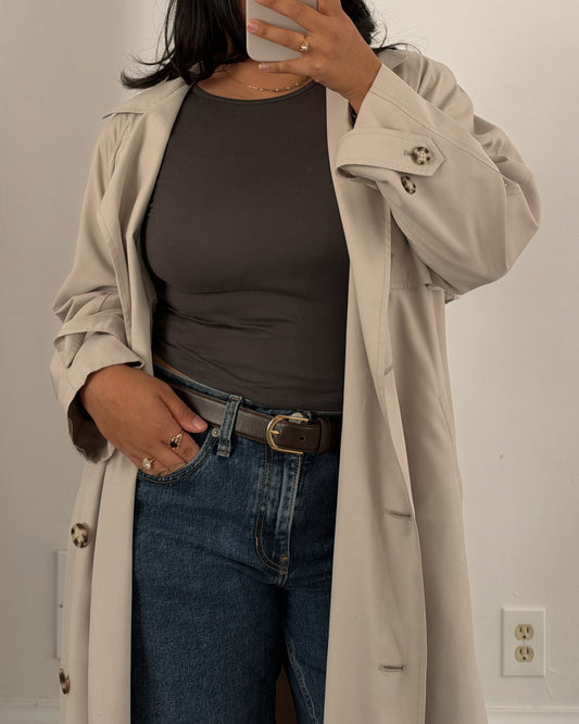 90’s Anne Klein Trench