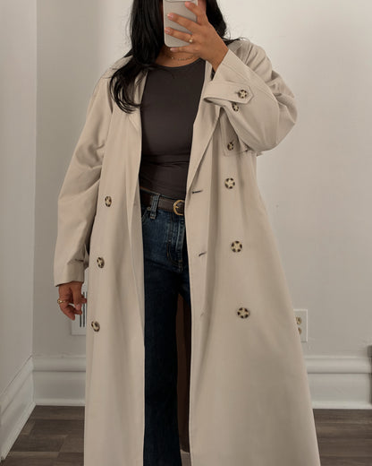 90’s Anne Klein Trench