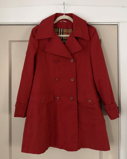 1970’s Red Trench