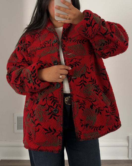 26 - Leaf Sherpa Jacket
